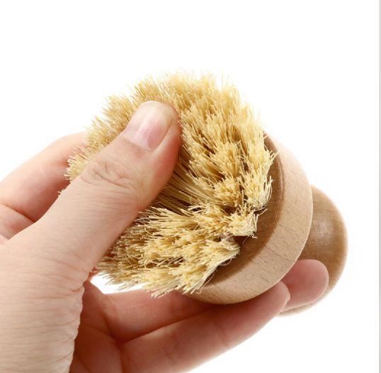 Bamboo Dish Scrub Brush
