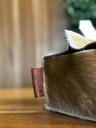natural leather cover for tissue