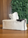 natural leather cover for tissue