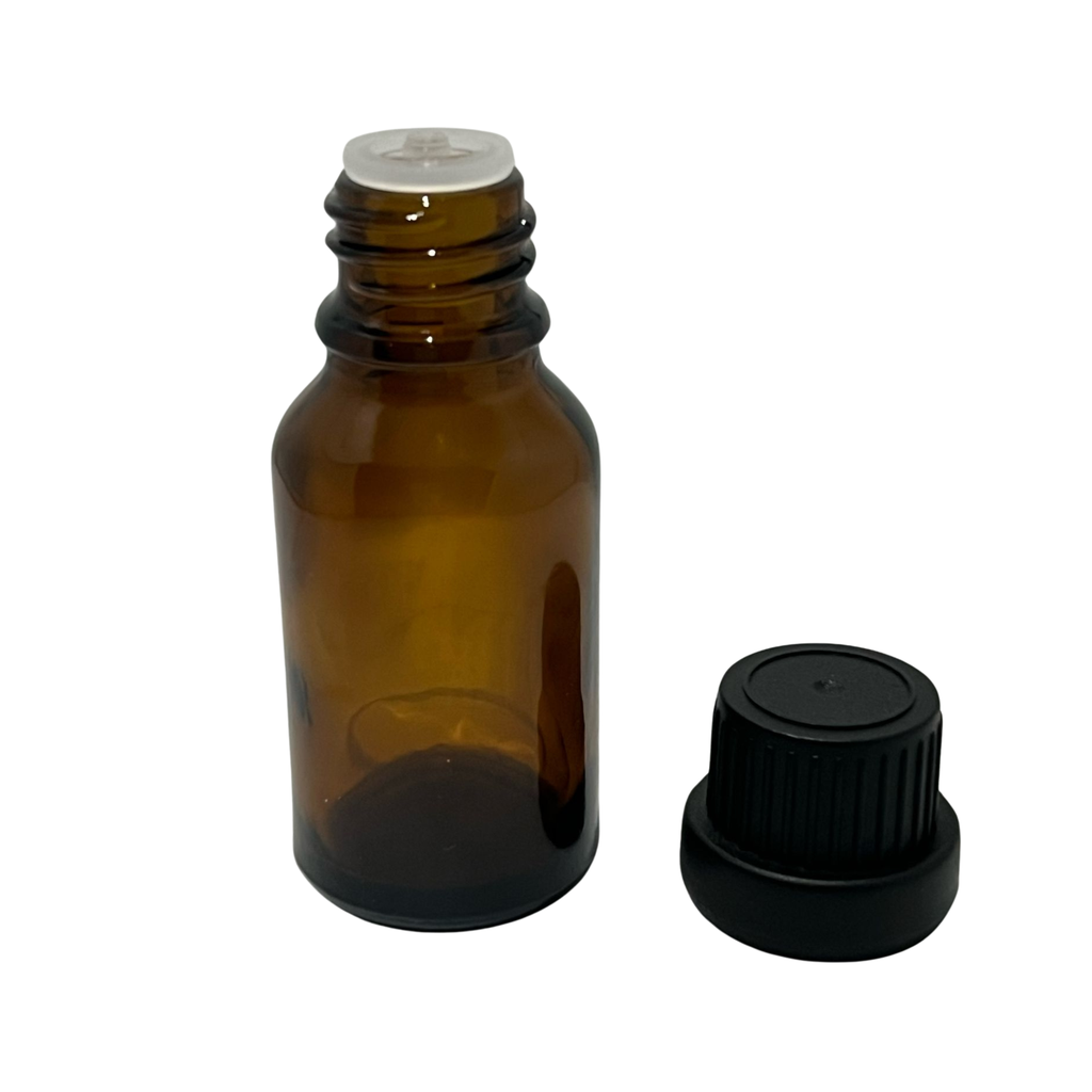 Empty glass bottle with dropper 15 ml / 30 ml