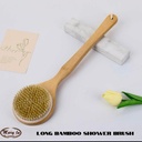 Long Bamboo Shower Brush