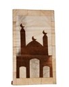 Genuine leather rug non Foldable prayer mat